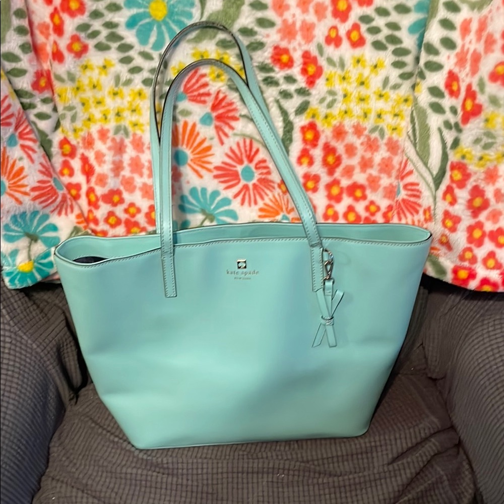 Kate Spade Blue Tote Bag